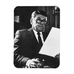 Ímã Fotografia de Ronald Reagan