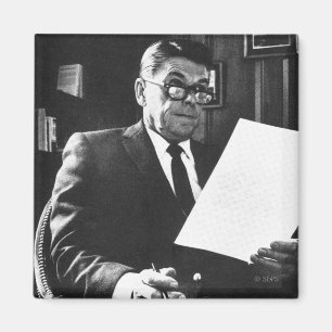 Imã Fotografia de Ronald Reagan