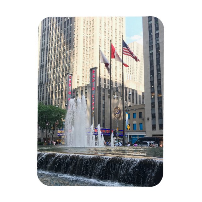 Ímã Fotografia do Nova Iorque da Arquitetura da Sexta  (Vertical)