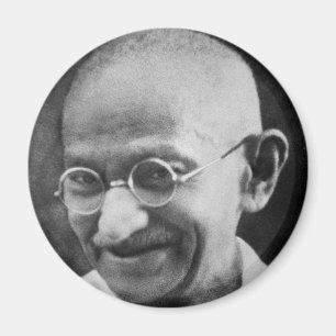 Imã Fotografia do retrato de Mahatma Gandhi