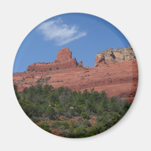 Imã Fotografia do Steamboat Rock em Sedona Arizona