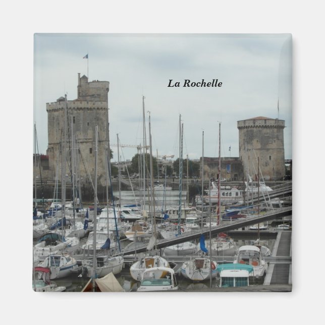 Imã Fotografia La Rochelle, França - (Frente)