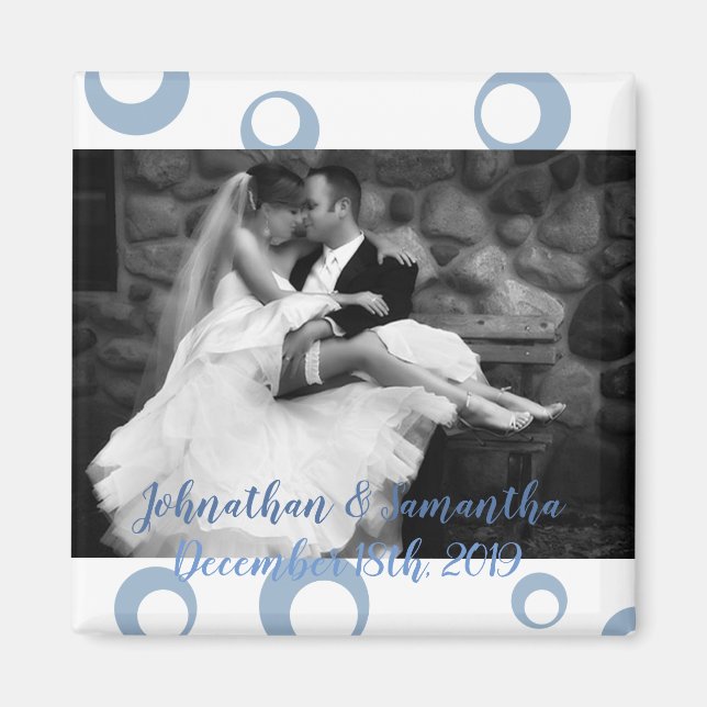 Imã Fotografia personalizada Magnet Sea Beach (Frente)