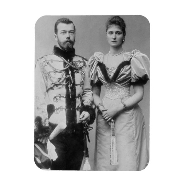 Ímã Fotografia retrato do czar Nicholas II (1868-1918) (Vertical)