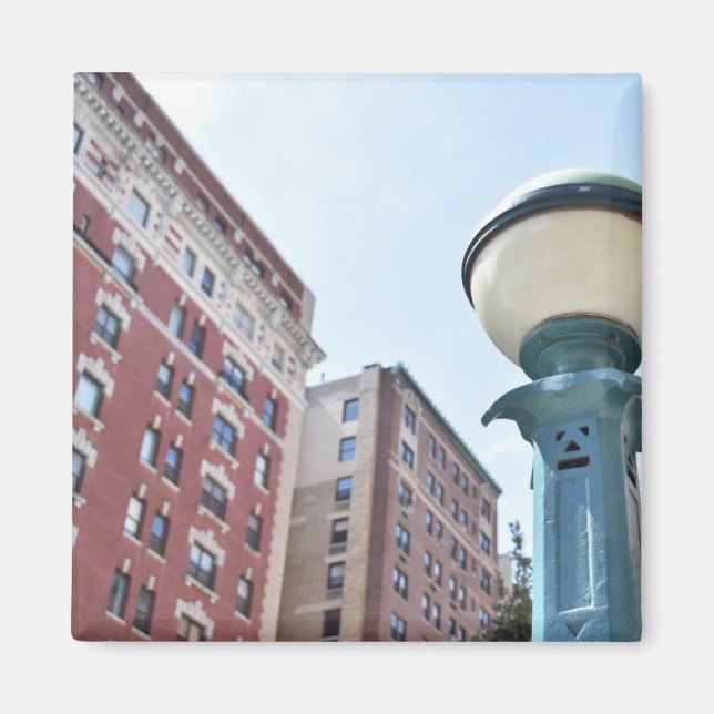 Imã Fotografia Urbana do Metrô de Nova Iorque (Frente)