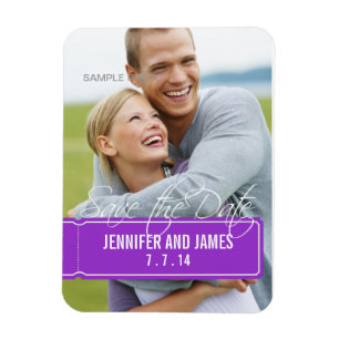 Ímã Fotografias Imã salve o dia Roxo