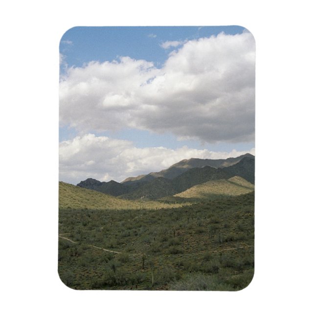 Ímã Fotografias Ocidentais Decorativas do Skyline Cowb (Vertical)