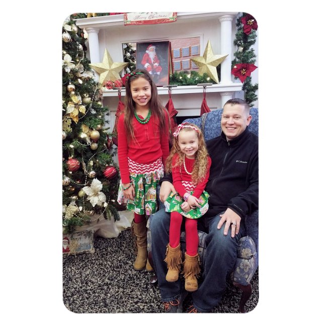 Ímã Fotografias Presente de Natal 4 x 6 Avó (Vertical)