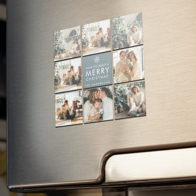 Imã Fotos de vários feriados | Feliz Natal | Presente (Criador carregado)