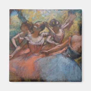 Imã Four Ballerinas on Palco (Balé) (por Edgar Degas)
