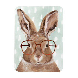 Ímã Four-Eyed Forester   Bunny Rabbit