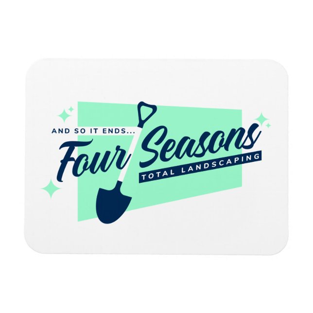 Ímã Four Seasons Total Landscaping Magnet (Horizontal)