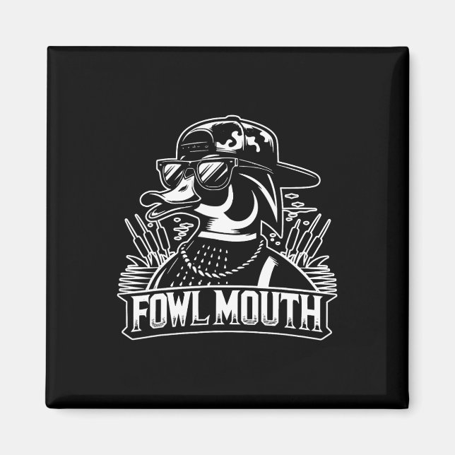 Imã Fowl Mouth Duck Hunter (Frente)