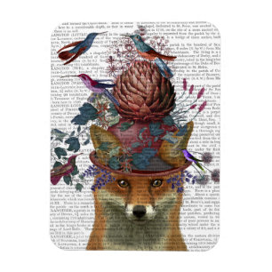 Ímã Fox Birdkeeper com Artichoke