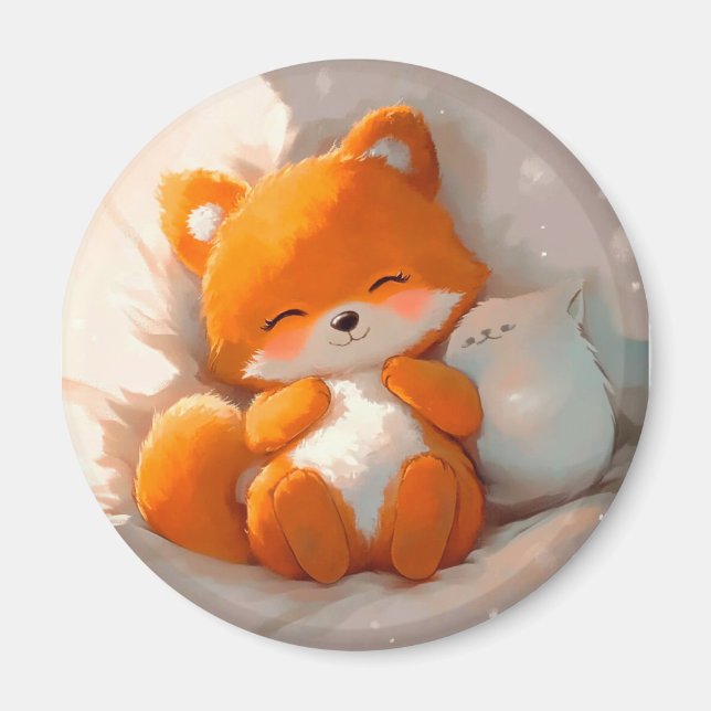 Imã Fox cub anime (Frente)