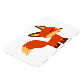 Ímã Fox Flexible Magnet, Fox Astute Bonita