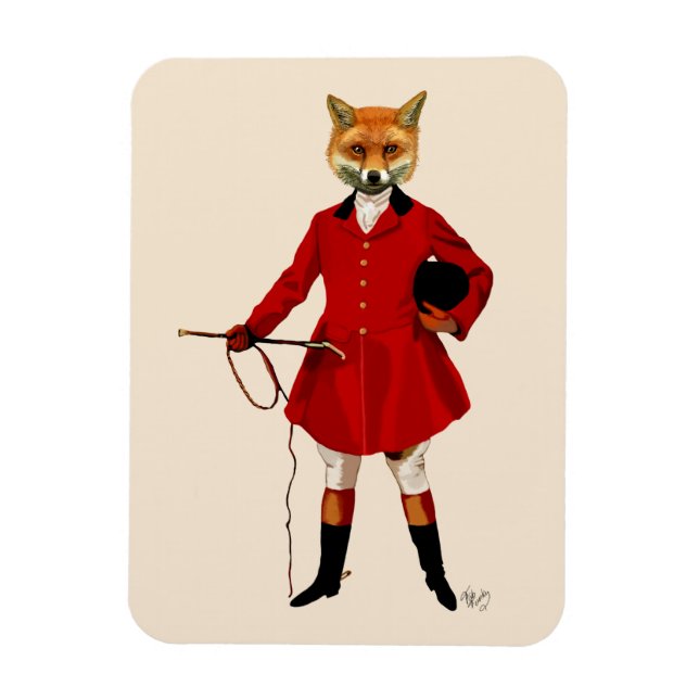 Ímã Fox Hunter 2 Cheio 3 (Vertical)