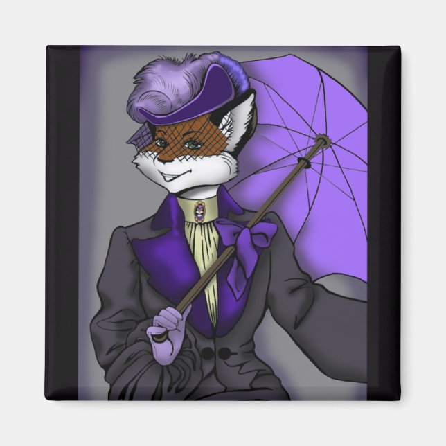 Imã Fox Magnet vitoriano (Frente)