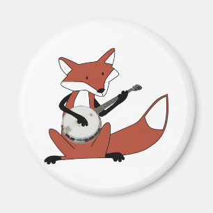 Imã Fox que joga o banjo