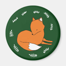 Fox Standard, Magnete Redonda De 5,7 Cm