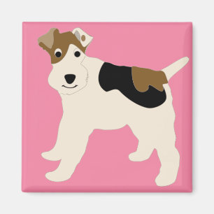 Imã Fox Terrier do fio dos desenhos animados