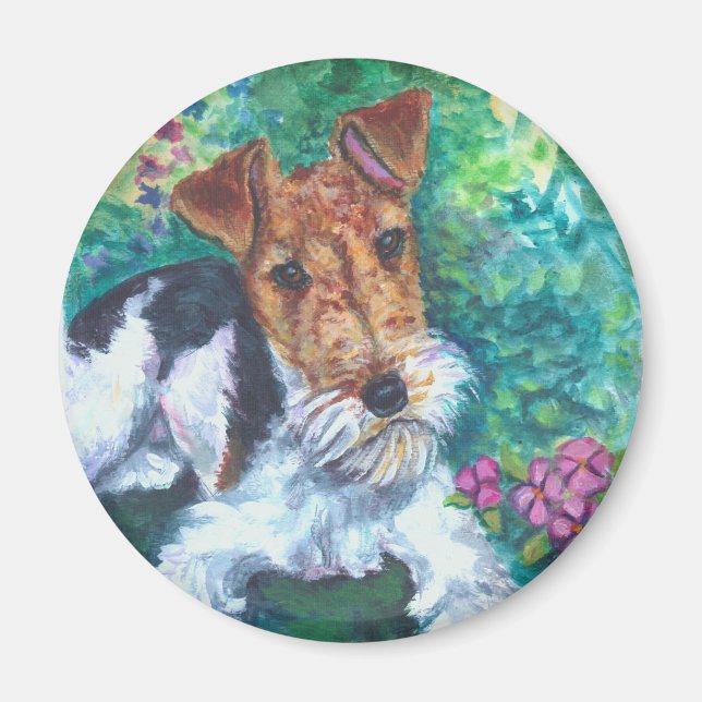 Imã Fox Terrier Magnets (Frente)