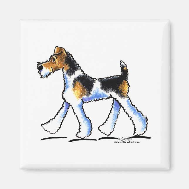 Imã Fox Terrier Trot (Frente)