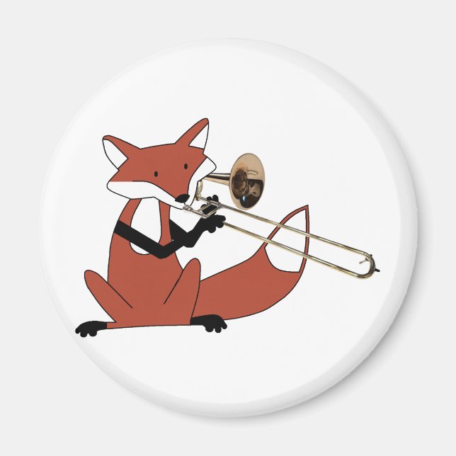 Imã Fox tocando Trombone (Frente)