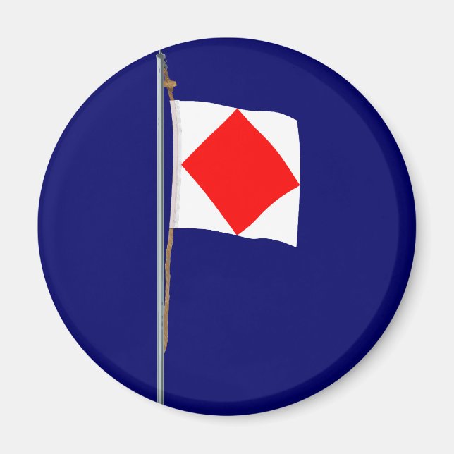 Imã Foxtrot I é desabilitado Sinalizador de Sinal Náut (Frente)