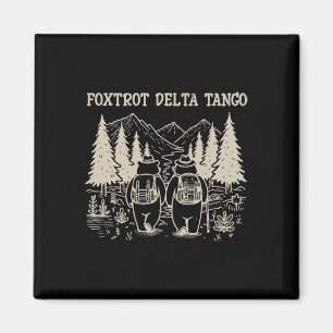 Imã Foxtrots Deltas Tangos Engraçado Resistência