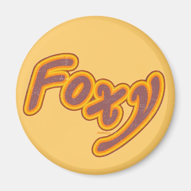 Imã Foxy Magnet (Frente)