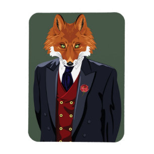 Ímã Foxy Retrato