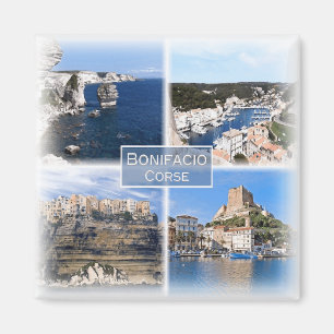 Imã FR0118 Europa, França, Córsega, Bonifacio, Corda