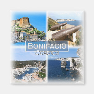Imã FR0119 Europa, França, Córsega, Bonifacio, Corda