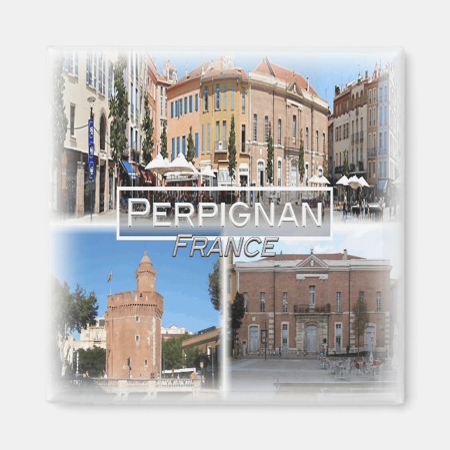 Imã FR0124 Europa, França, Perpignan, Frigorha (Frente)