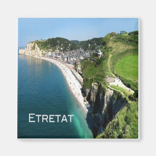 Imã FR - França - Normandia - Etretat - Panorama -