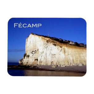 Ímã FR França - Normandia - Fécamp - The Cliffs