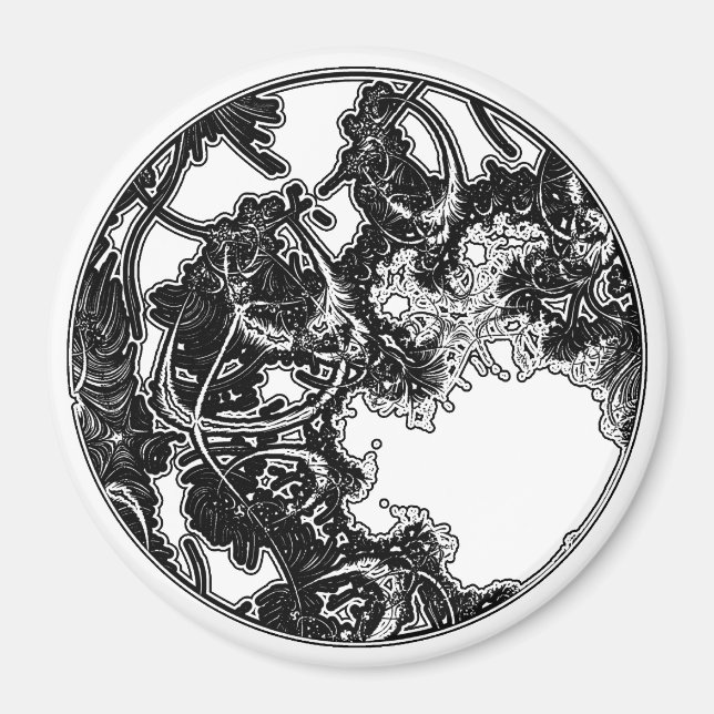 Imã Fractal 1 ver. 2 (Frente)