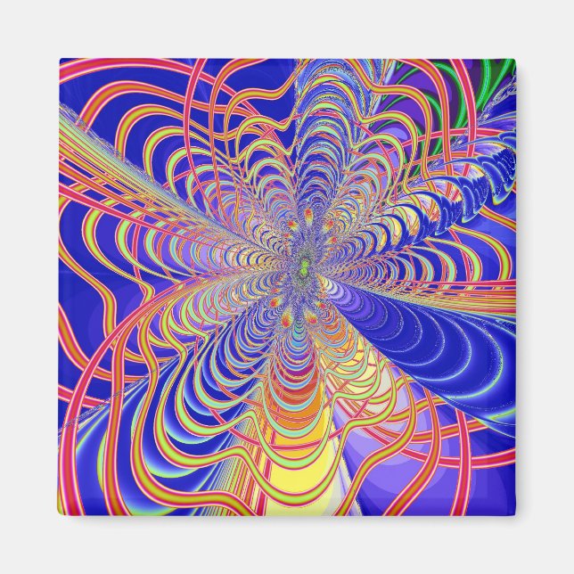 Imã Fractal Abstrato 061012d (Frente)