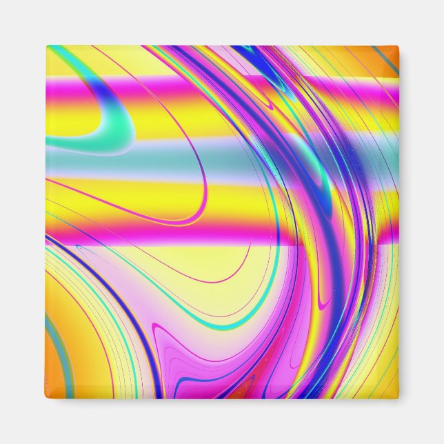 Imã Fractal Abstrato 061012f (Frente)