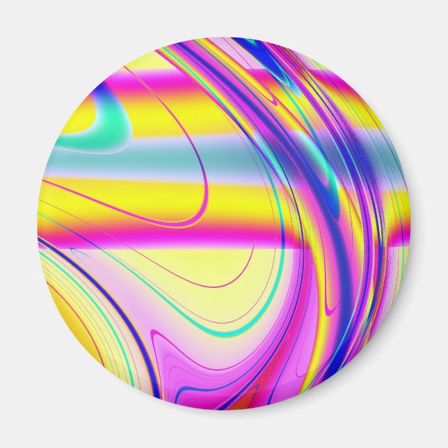 Imã Fractal Abstrato 061012f (Frente)