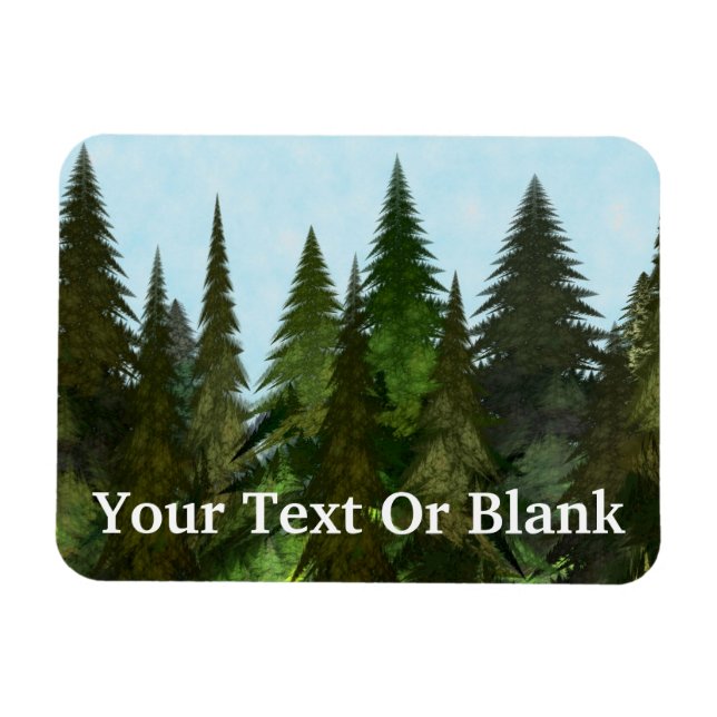 Ímã Fractal Firs (Horizontal)