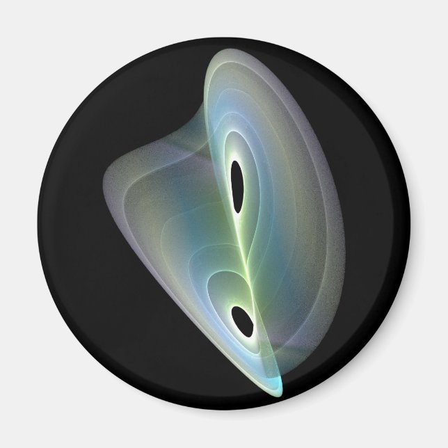 Imã fractal pastel (Frente)