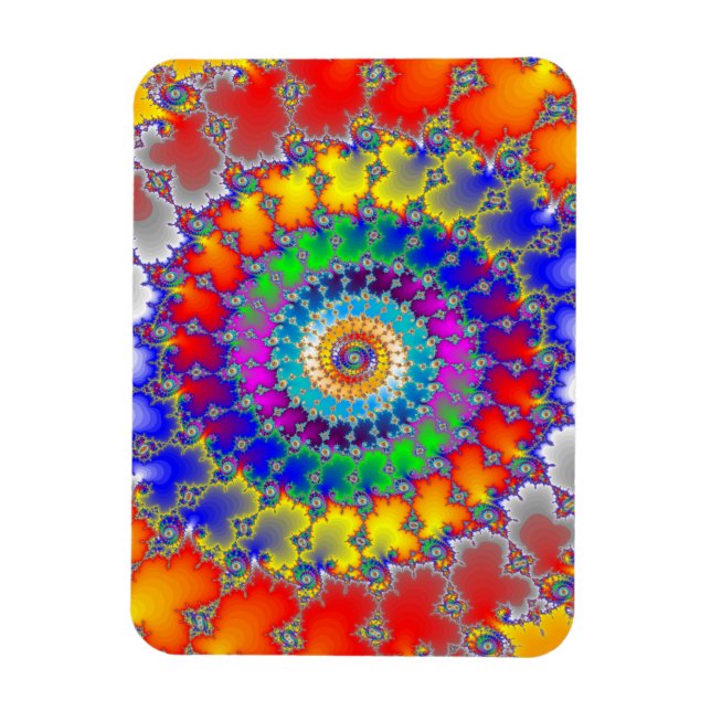 Ímã Fractal Psicedélico (Vertical)