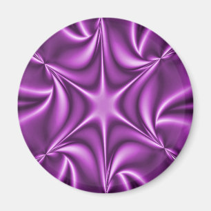 Imã Fractal roxo Starflower