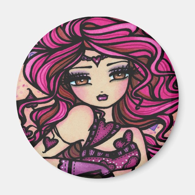 Imã "Frágil Coração" (Frente)