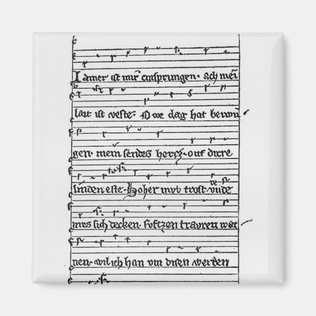 Imã Fragmento de um poema (Frente)