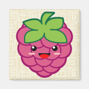 Imã Framboesa de Kawaii