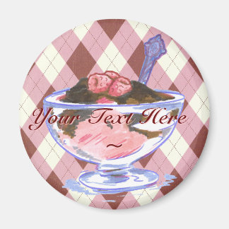 Imã Framboesa Icecream Magnet