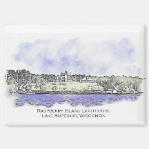 Framboesa Lighthouse 2024 Magnet